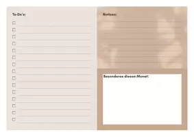 Vorschau - Poster - Monatsplaner für Lehrer:innen | Minimalistic Edition - Seite 2