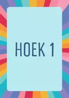 Voorbeeld - Hoekennummers thema regenboog - Pagina 1