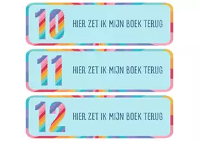 Voorbeeld - Boekenlegger thema regenboog - Pagina 3