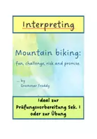 Vorschau - Arbeitsblätter - Interpreting: Mountain biking (2 Arbeitsblatter mit Lösungen) - Deckblatt