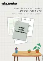 Vorschau - Anderer Materialtyp - WOWW Post Its zum Ausdrucken (Working on what works) - Deckblatt
