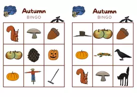 Vista previa - Juegos / Gamificación - Brown Owl's Autumn - BINGO - página 3