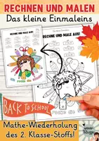 Vorschau - Arbeitsblätter - backtoschool MEGA Paket: RECHNEN UND MALEN - Für die 3. Klasse! Wiederholung der 2.Klasse! - Seite 1