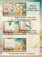 förhandsvisning - PowerPoint Games | Magic Art Studio | Read, Match & Color | Interactive Game for Kids - sida 1
