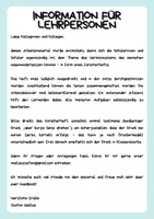 Vorschau - Arbeitsblätter - Forscherheft - Hormonsystem des Menschen - Seite 1