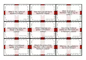 Vorschau - Quiz - Quiz Cards - NORTHERN IRELAND (Speaking Activity) - Seite 1