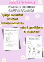 anteprima - Esercizi - Allena il pensiero computazionale_scienze e tecnologia - Pagina di copertina