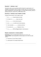 anteprima - Esercizi - ATTIVITA' ED ESERCIZI PER RIPASSARE LA GRAMMATICA - Pagina 1