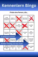 Vorschau - Spiele - Bingo Kennenlern Spiel - erster Schultag nach Ferien - Deckblatt