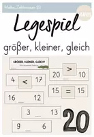 Vorschau - Stationenlernen - Größer, kleiner, gleich (ZR 20) - kostenlos - Deckblatt