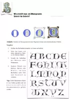 Vorschau - Arbeitsblätter - Monogramme gestalten im Kunstunterricht – Von der Idee zum Monogramm - Seite 3