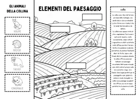 anteprima - Altro tipo di materiale - Lapbook sulla collina - Pagina 1