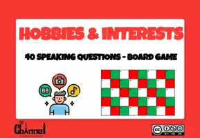 Vista previa - Juegos / Gamificación - HOBBIES AND INTERESTS – Speaking Board Game - página 1