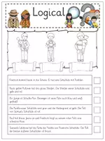 Vorschau - Arbeitsblätter - Logicals zum Schulstart 2./3. Klasse - Seite 2