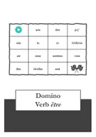 Vorschau - Spiele - Materialpaket Domino - Verben im Präsens - Seite 1