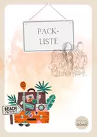 Vorschau - Anderer Materialtyp - Packliste Klassenfahrt - Übersichtliche Checkliste - Deckblatt