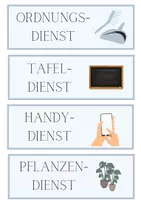 Vorschau - Bildkarten - Klassendienste - Dekoration im Klassenraum - Seite 2
