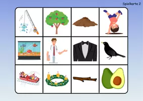 Vorschau - Arbeitsblätter - XXL Materialpaket Bingo - Wortschatz (Ständig wachsend!) - Seite 3