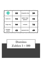 Vorschau - Spiele - Domino - Zahlen 1 - 100 - Deckblatt
