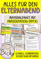 Vorschau - Lehrpläne/Lehrermaterial - Materialpaket für den Elternabend (mit Präsentation) - Deckblatt