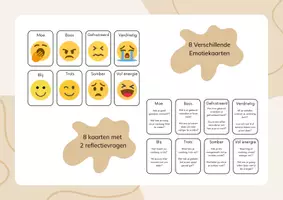 Voorbeeld - Emotie kaarten - Voorblad