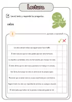 Vista previa - Hojas de trabajo - Comprensión lectora – celos + soluciones - página 2
