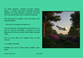 Vista previa - Unidades / Secuencias / Situaciones de Aprendizaje - Zork y el planeta azul_cuento ilustrado. - página 3