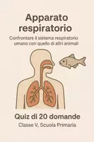 anteprima - Quiz - Confrontare il sistema respiratorio umano con quello di altri animali - Quiz - Pagina di copertina