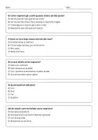 anteprima - Quiz - Confrontare il sistema respiratorio umano con quello di altri animali - Quiz - Pagina 2