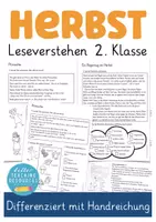Vorschau - Stundenentwürfe - Materialpaket Deutsch / DAZ Grundschule - Seite 1
