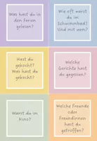 Vorschau - Interaktives Material - Gesprächskarten über die Sommerferien - Seite 2