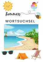 Vorschau - Arbeitsblätter - Sommer Wortsuchsel - Seite 1