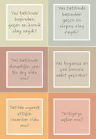 Vorschau - Interaktives Material - Gesprächskarten Sommerferien für den Türkischunterricht - Seite 3