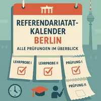 Vorschau - Poster - Referendariatskalender - Berlin Edition - Deckblatt