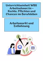 Vorschau - Arbeitsblätter - WBS - Arbeitsmarkt und Entlohnung - Deckblatt