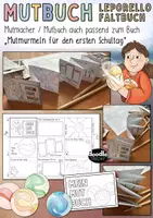 Vorschau - Arbeitsblätter - Mutbuch / Leporello - auch passend zum Buch "Mutmurmeln" / Mutmacher - Deckblatt