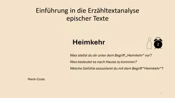 Vorschau - Arbeitsblätter - Kafka Parabel "Heimkehr" und Begriff "kafkaesk" - Seite 2