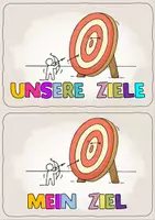 Vorschau - Arbeitsblätter - Ziele und Tracker: smart formuliert im Comic Stil - Seite 2