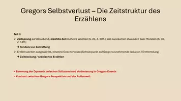 Vorschau - Arbeitsblätter - Zeit und Figur Gregor Samsa in Franz Kafka "Die Verwandlung" - Seite 3