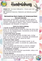 Vorschau - Mal- und Bastelvorlagen - Mutmachende Murmeln: Farbenfrohe Bastelidee für die Einschulung - Seite 1