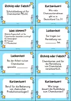 Vorschau - Arbeitsblätter - Chemikant MEGABUNDLE Materialpaket - Wissenskartei, Lückentext, Steckbrief, Suchsel, Quizkarten - Seite 3