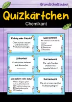 Vorschau - Arbeitsblätter - Chemikant MEGABUNDLE Materialpaket - Wissenskartei, Lückentext, Steckbrief, Suchsel, Quizkarten - Seite 1