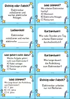 Vorschau - Arbeitsblätter - Elektroniker MEGABUNDLE Materialpaket - Wissenskartei, Lückentext, Steckbrief, Suchsel, Quizkarten - Seite 2