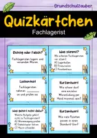 Vorschau - Arbeitsblätter - Fachlagerist MEGABUNDLE Materialpaket - Wissenskartei, Lückentext, Steckbrief, Suchsel, Quizkarten - Seite 1