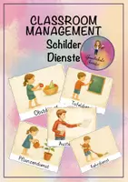 Vorschau - Bildkarten - Klassendienste Schilder - Deckblatt