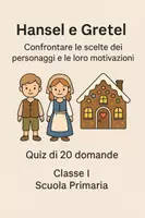 anteprima - Quiz - Hansel e Gretel - Le scelte dei personaggi - Quiz - Pagina di copertina
