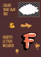 Vorschau - Arbeitsblätter - All About Me Graffiti Theme Back to School | Urban Style - Seite 1