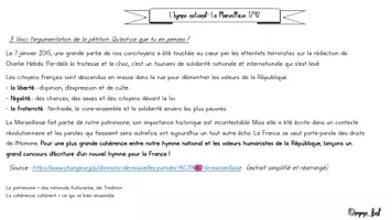 Vorschau - Arbeitsblätter - bilingualer Geschichtsunterricht (F) - La Marseillaise - Seite 2