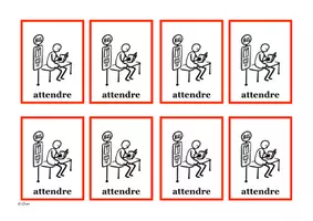 Vorschau - Spiele - Karten - Verb attendre - Seite 1