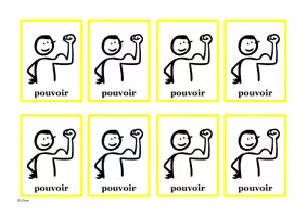 Vorschau - Spiele - Karten - Verb pouvoir - Seite 1